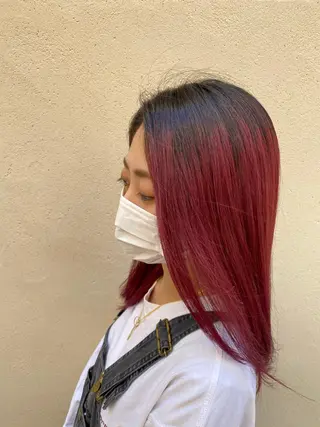 ロング カラー ［パサつき改善］＊ 髪質改善ケアサロン＊のヘアスタイル