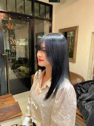 カラー ダメージレス美容師 🌱水島侑理のヘアスタイル