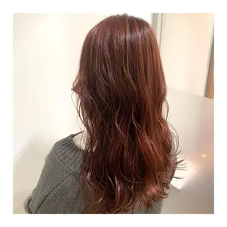 ロング カラー あべ ゆうかのヘアスタイル