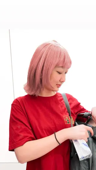 ミディアム カラー 似合わせカット🫧 /パーマRINAのヘアスタイル