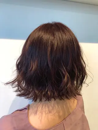 ミディアム カラー 💐パーソナルカラー /市橋加菜💐のヘアスタイル