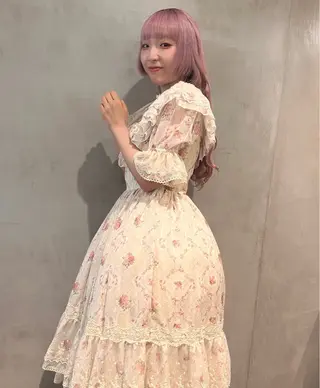 ロング カラー オタク特化🎀 顔まわり🎀ゆうなのヘアスタイル