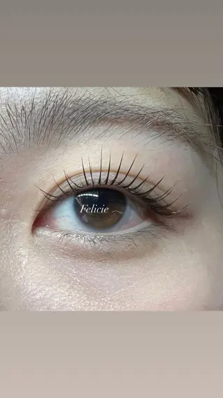 マツエク・マツパ Felicie＊ Sayakaのマツエク・マツパデザイン