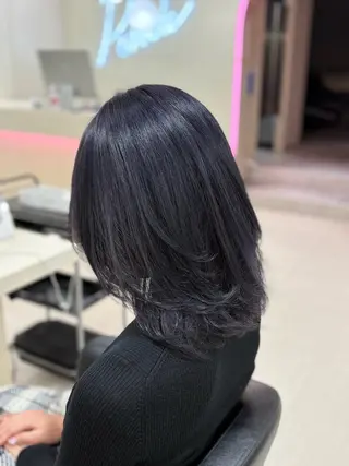 ロング カラー ヘアアレンジ 💟RINNA 艶カラー💟のヘアスタイル