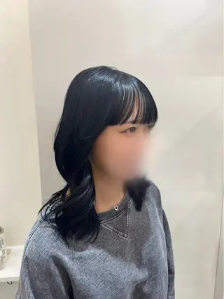 ミディアム カラー 【혁명】さら/사라: Korean🍀のヘアスタイル