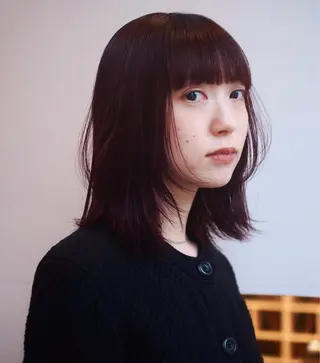 ミディアム カラー hemm,hemm.所属・似合わせヘア 💐たかさきかなこのヘアスタイル