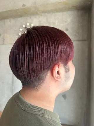 ショート カラー メンズ 熊瀧 彩花のヘアスタイル