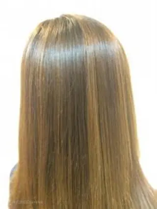 セミロング 髪質改善サロン 福田昌子のヘアスタイル