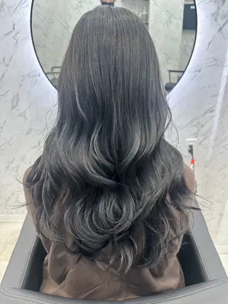 ロング カラー 韓国艶カラー 🇰🇷💎MIUのヘアスタイル