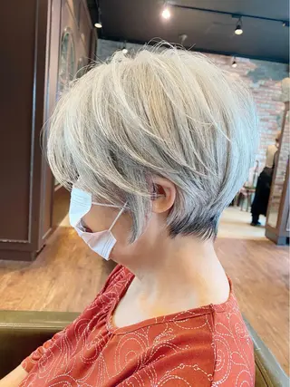 ショート FELIZA所属・似合わせの達人🔥 石川就平のヘアスタイル