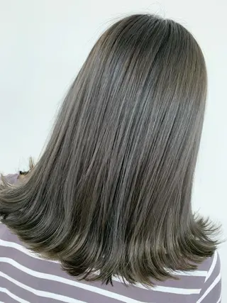 セミロング 🥇近藤 恭輔🥇 Recharme新保のヘアスタイル