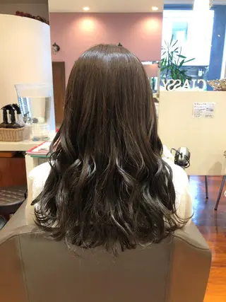 ロング カラー 大阪長居🌱野見山 卓也のヘアスタイル