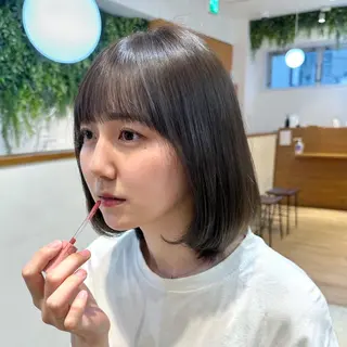 ショート カラー レイヤー/韓国ヘア /顔周り/大久保貴之のヘアスタイル