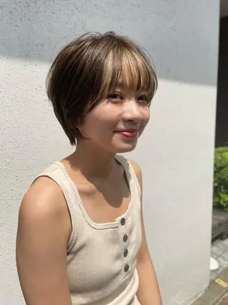 ショート HUMAN練馬・豊島園所属・竹内 宏法のヘアスタイル