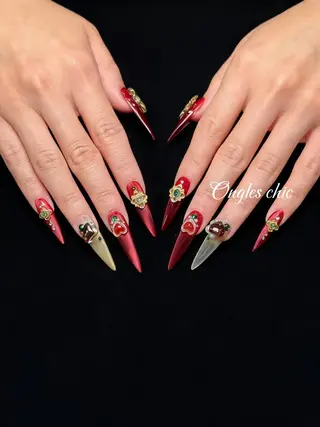 ネイル ongles chic24時間営業のネイルデザイン