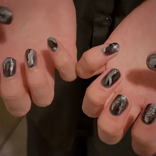 メンズ ネイル Go Today shaire salon 吉祥寺Glint店所属・【🌿シンプル/上品 】MizuKi🫧のネイルデザイン