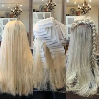 ロング カラー ヘアアレンジ HAIR LA COUPE所属・佐藤 俊夫のヘアスタイル