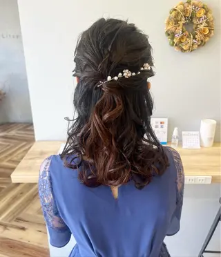 ヘアアレンジ 金城 二千夏のヘアスタイル