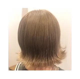 ミディアム ❁⃘ ち だ り さ ❁⃘のヘアスタイル
