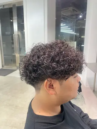 パーマ メンズ fifth天神大名Ⅱ所属・fifth天神 パーマ特化/石橋航海のヘアスタイル