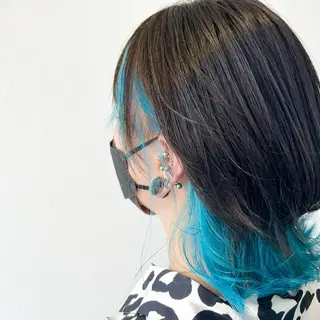 ミディアム 平川 侑磨のヘアスタイル