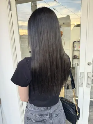 ロング カラー M IIのヘアスタイル