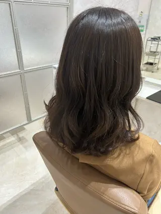 ミディアム カラー 💙まこと💙艶 カラー(Rico)のヘアスタイル