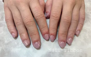 ネイル ネイルリボン 笠井のネイルデザイン