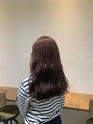 ロング カラー ハイトーン/レイヤー 💜Akaneのヘアスタイル