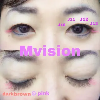 マツエク・マツパ M visionのマツエク・マツパデザイン