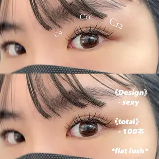 マツエク・マツパ Luana .Fujitaのマツエク・マツパデザイン