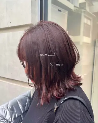 ミディアム Miku❇️ フェイスレイヤーのヘアスタイル