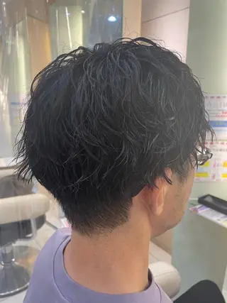 ショート パーマ メンズ リリー /Men's/パーマのヘアスタイル