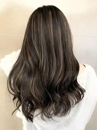 ロング カラー Lee上新庄店所属・上新庄Lee千馬 優のヘアスタイル