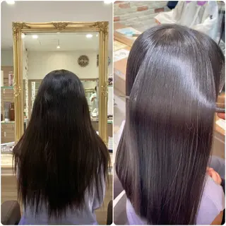 ロング ✨美髪／縮毛矯正 講師 ／塚田健✨のヘアスタイル