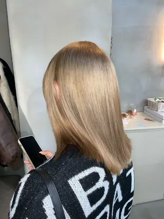 ミディアム qulim所属・qulim【クリム】 /ハイトーン/海音のヘアスタイル