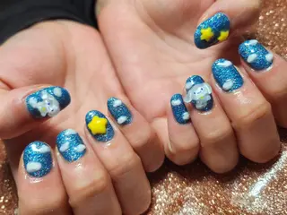 ネイル 💜bora .のネイルデザイン