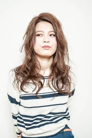 ロング カラー lafith hair dope所属・[外国人風カラー] 店長 田中健太のヘアスタイル