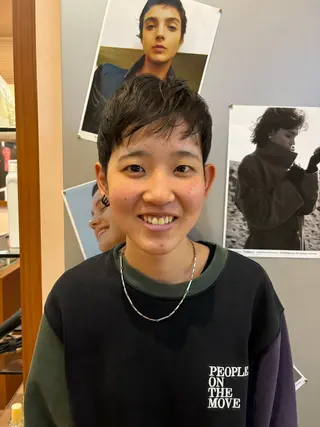 ショート カラー 髪師kenjiro所属・⭐️五十嵐 未悠⭐️のヘアスタイル