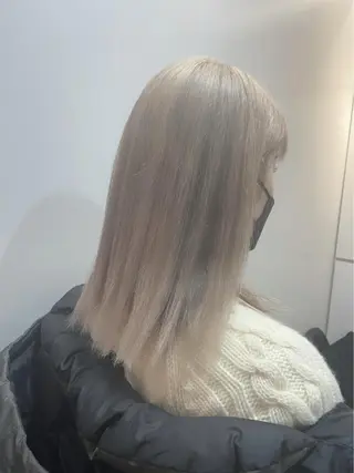 カラー 美髪改善ストレート/ 植村友哉のヘアスタイル