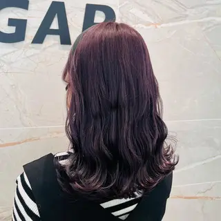 セミロング カラー ヘアアレンジ 🍓後藤 はるな🍓のヘアスタイル