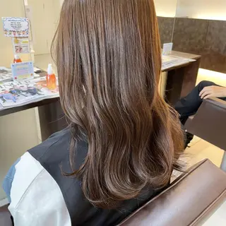 ロング 静岡/草薙パーマ メンズバレイヤージュのヘアスタイル