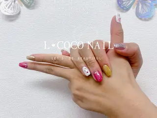 ネイル L·COCO Nail所属・L♡ COCO nailのネイルデザイン