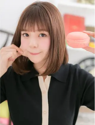ミディアム macaron郡山駅前店所属・北田 千鶴のヘアスタイル