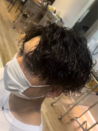 パーマ メンズ fifth TOKYO所属・fifth　石垣 海音のヘアスタイル