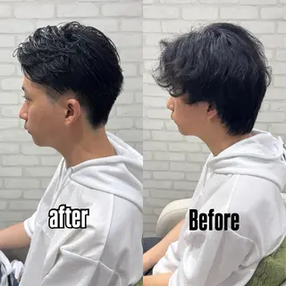 ショート メンズ Real me　京都 四条烏丸ドゥエ店所属・タナカ｜ 京都美容師のヘアスタイル