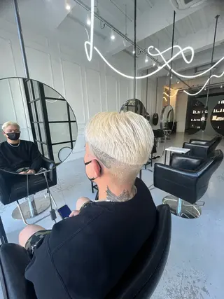 カラー メンズ Maison Halu YUKIのヘアスタイル