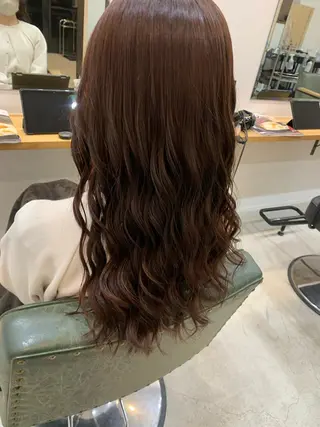 ロング カラー kanon hair所属・新木 愛花のヘアスタイル