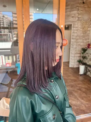 カラー plaatje 橋本店所属・plaatje🌿 moeのヘアスタイル