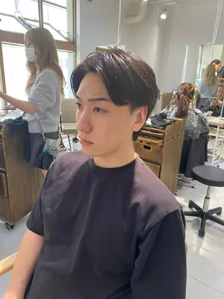 ショート メンズ 🇰🇷韓国風カット 🇰🇷　鈴木海斗のヘアスタイル